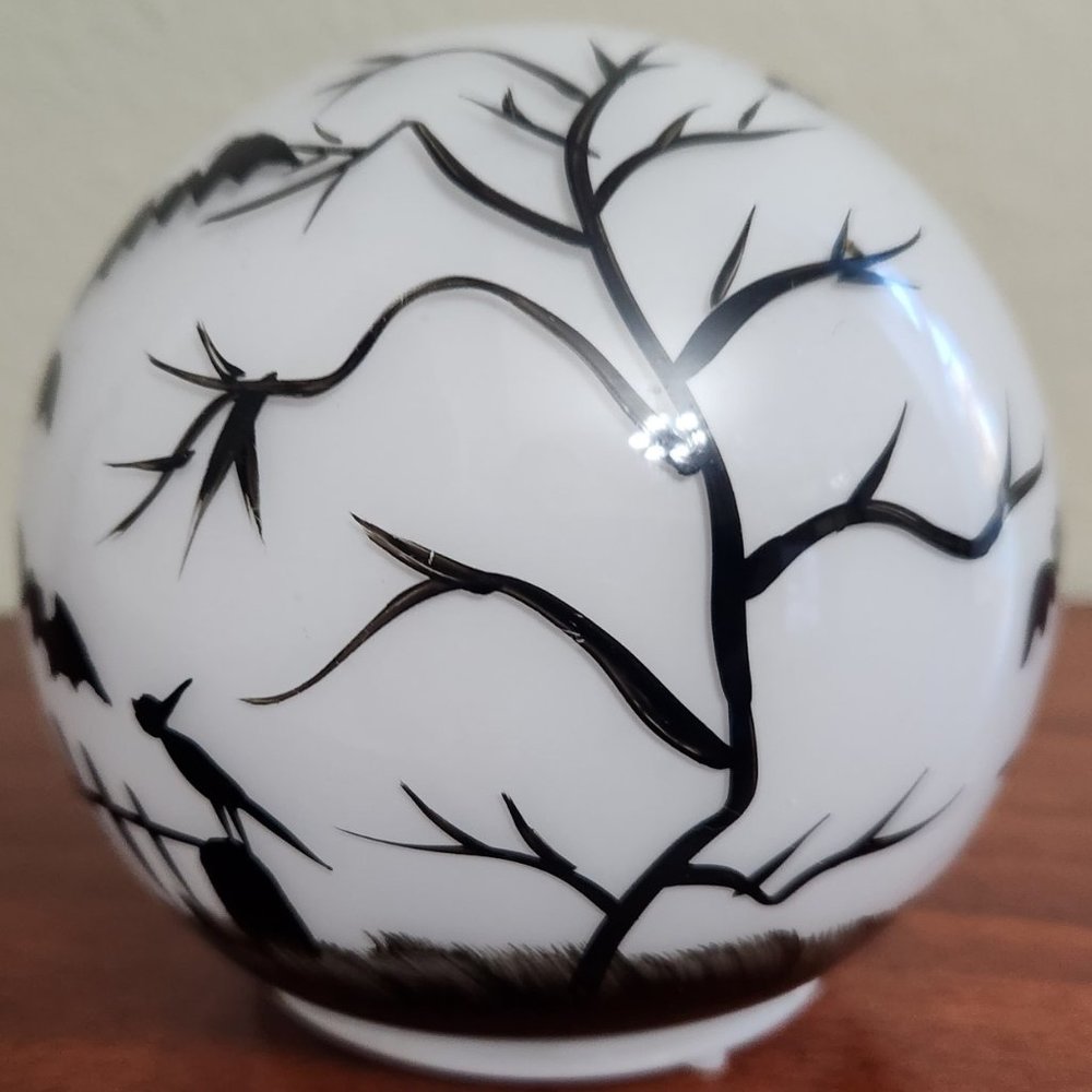 Used Small Battery Operated Halloween Globe